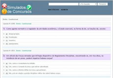 Simulados Perguntas e Respostas + Área Administrativa do Cadastro de Questões e Alternativas (PHP + MySql)
